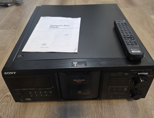 Sony cdp cx455 400 - sony, cdp-cx455