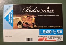 SCHEDA TELEFONICA RARA - PROVA