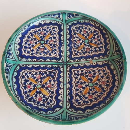 Piatto ceramica terracotta fez - ceramica,