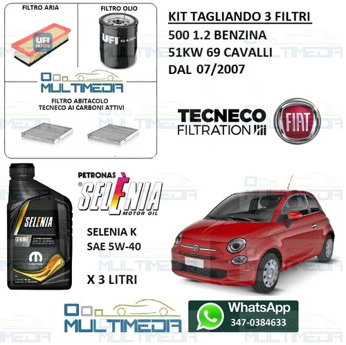 Tagliando filtri ufi - tagliando,
