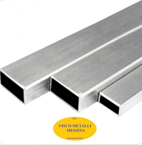 Tubo rettangolare acciaio - rettangolare, inox