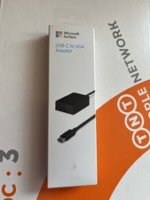 Genuine Microsoft Surface USB-C to VGA adapter Video Model 1858 New Nuovo