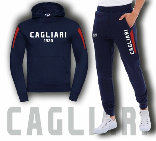 Tuta felpata cagliari felpa - tuta, e