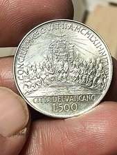 VATICANO 500 Lire 1962 PAPA