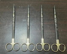 Lotto di 5 forbici curve