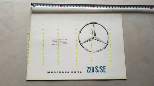 Mercedes benz 220 1964 - mercedes-benz, s-se
