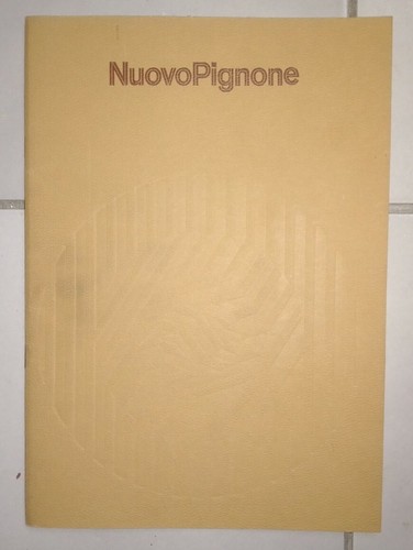 Nuovo pignone vecchio - vecchio, depliant