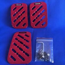 Pedaliera Sportiva Auto ALLUMINIÒ VERNICIATO CON VITI FISSAGGIO ALTA QUALITÀ !!!