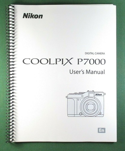 Nikon coolpix p7000 manuale - coolpix,