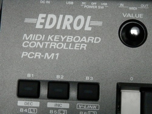 Roland edirol pcr midi - pcr-m1,