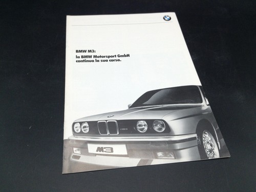 Depliant auto vintage bmw - vintage,