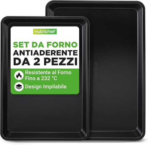 Set teglie forno per - di,