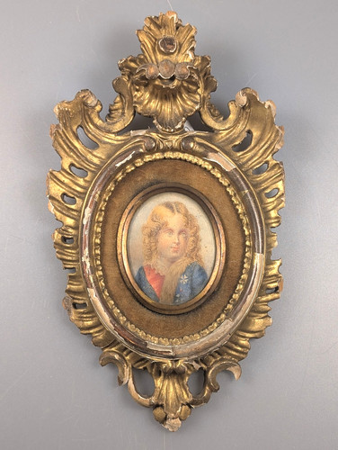 Antico quadro ritratto