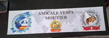 Fascia scudo vespa club espana e Moutier svizzera amicale