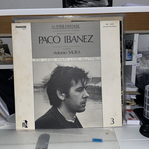 Paco ibanez antonio saura - ibanez, lp