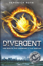 DIVERGENT LIMITED EDITION VERONICA ROTH LIBRO EDIZIONE ITALIANA USATO ML3 83762