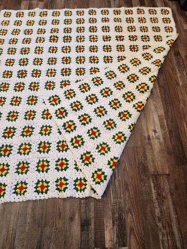 Coperta all uncinetto - coperta/coperta, all'uncinetto