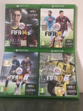FIFA 17 + FIFA 16 + FIFA 15 + FIFA 14. Xboxone Usato