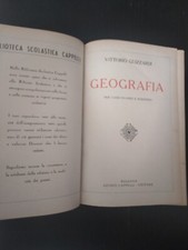 1940 GEOGRAFIA LIBRO DI TESTO