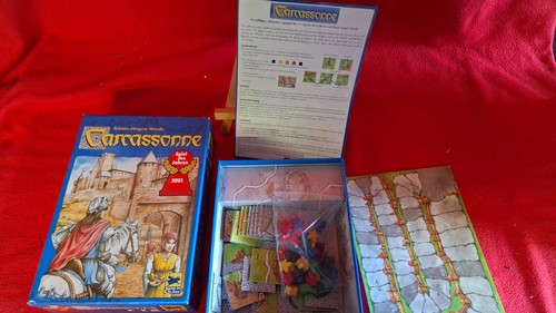 Vintage carcassonne gioco - carcassonne,