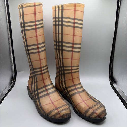 Stivali pioggia burberry - pioggia,