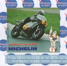 ADESIVO STICKER VINTAGE AUTOCOLLANT AUFKLEBER TUNING MICHELIN MARCO LUCCHINELLI