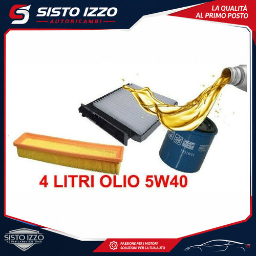 Kit filtri tagliando olio - 3,