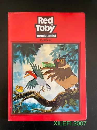 Red toby nemiciamici walt - red, e