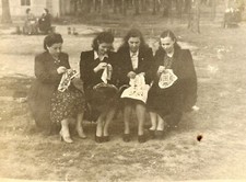 Foto istantanea vintage anni