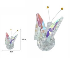 x Farfalla Di Cristallo Vetro