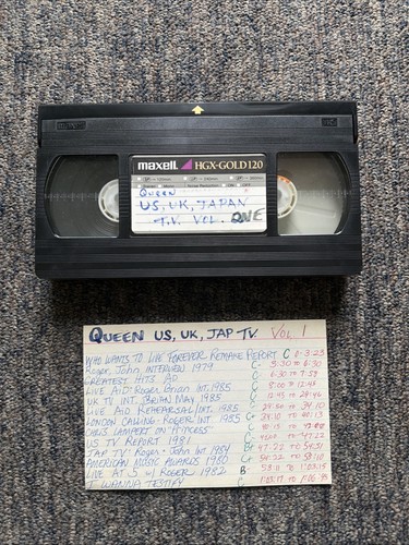 Queen vhs rarities - queen, japan