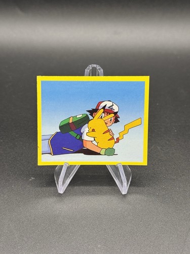 Adesivo pikachu ash vintage - pikachu,