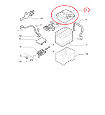 COPERCHIO RIPARO BATTERIA FIAT