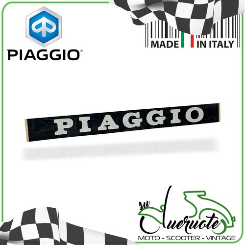 Adesivo targhetta piaggio - targhetta,