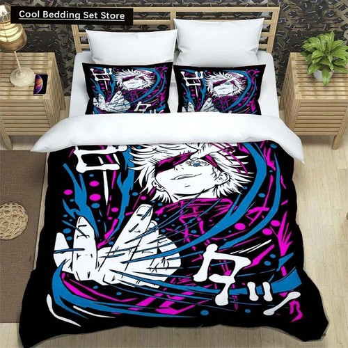 Set lenzuola anime jujutsu - 3d,