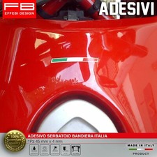 Adesivo Sticker Bandiera Italia Serbatoio Compatibile DUCATI 999 916 748 998 916