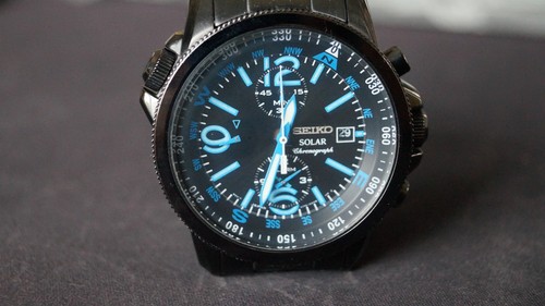 Seiko solar pilot 42mm - seiko,