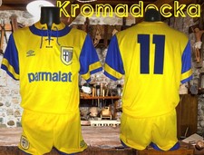 Maglia+pantaloncino Parma 1994-95 Umbro Parmalat nr. 11 rara vintage shirt