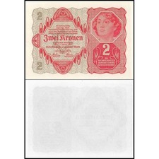 AUSTRIA 2 Kronen 1922 - UNC -