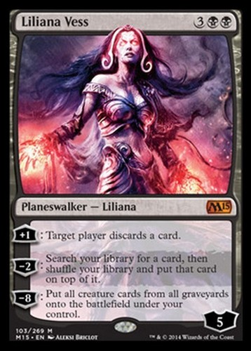 Liliana vess magic - liliana, 2015