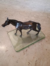 Cavallo In Bronzo Su Lastra Di