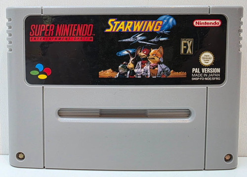 Starwing super nintendo - super,