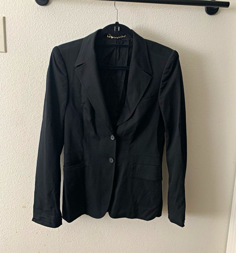 Gucci blazer nero foderato