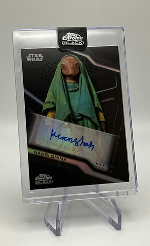 2022 star wars cromo nero - star,