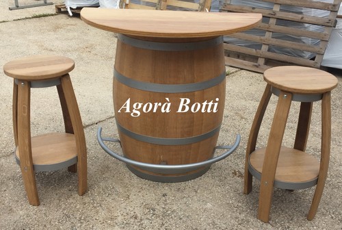 Botti botte tavolo barrique - da,