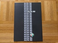 Brochure alfa romeo 1987 - alfa, 90