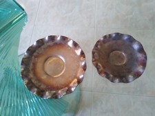 2 Vecchi Copri piastra radiante fornello acciaio inox S.E.G. diffusore gas 