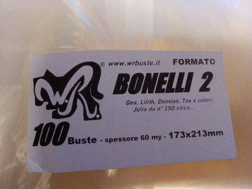 100 buste formato bonelli - 100,