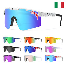 Occhiali da Sole Polarizzati Sportivi Uomo Donna Occhiali Ciclismo Pesca Guida
