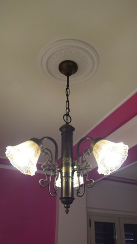 Lampadario ottone - lampadario, a